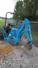 LS Tractor with Backhoe Attachment - Has Motor Issue