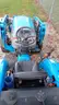 LS Tractor with Backhoe Attachment - Has Motor Issue