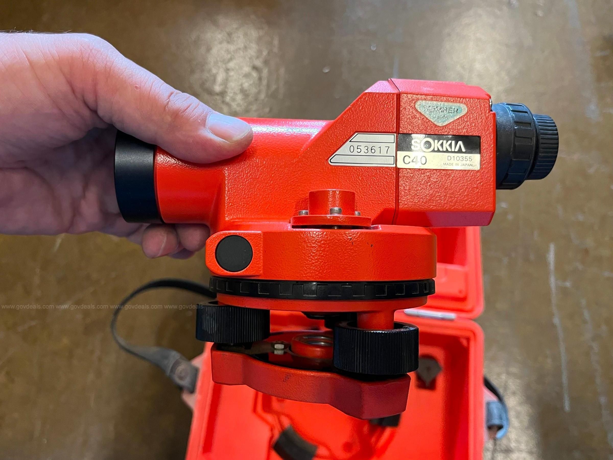SOKKIA C40 AUTOMATIC LEVEL | AllSurplus SOKKIA C40 AUTOMATIC LEVEL | AllSurplus