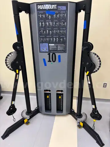 CLASSROOM DOWNSIZING - USED Paramount FUNCTIONAL TRAINER