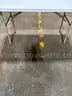 Lot of USED PLASTIC FOLDING TABLES ( 6 - TABLES PER LOT)