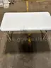 Lot of USED PLASTIC FOLDING TABLES ( 6 - TABLES PER LOT)