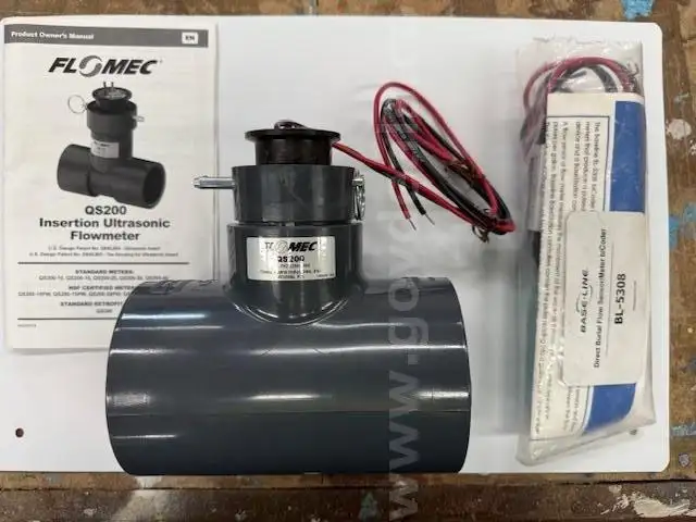Flomec QS200-30 Insertion Ultrasonic Flow Meter