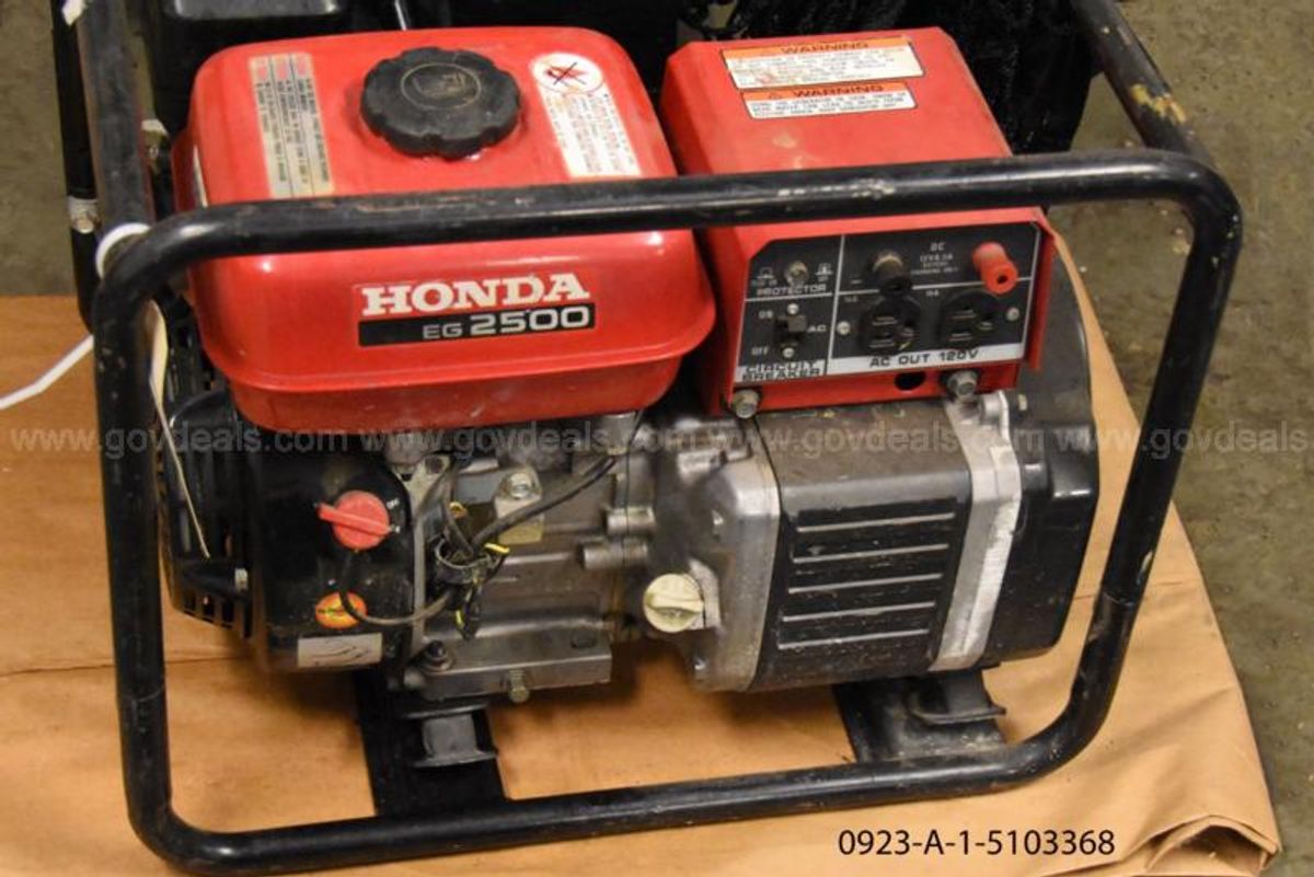 Honda EG2500 Economy Generator (No Ship) | AllSurplus