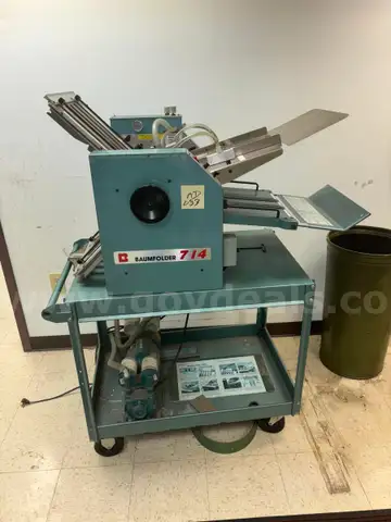 Baumfolder 714 folding machine
