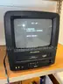 Sylvania TV/VCR, turns on