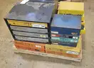 Used small parts storage trays w/parts