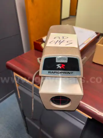 Rapidprint ARE stamp, no idea if it works