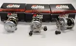 3 Abu Garcia Ambassadeur 6500CS Rocket Baitcasting Reels