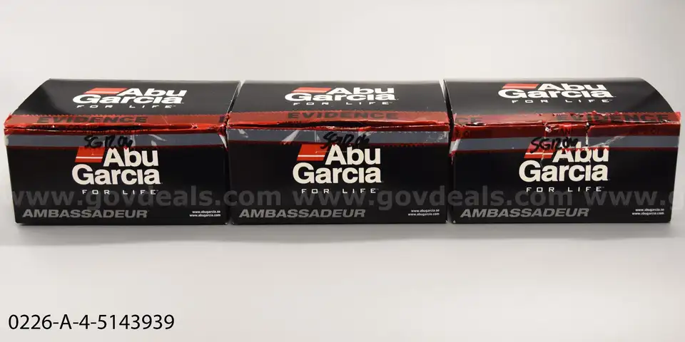 3 Abu Garcia Ambassadeur 6500CS Rocket Baitcasting Reels