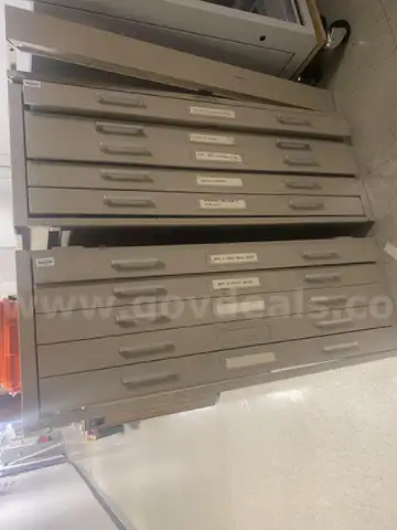 Flat File Cabinet
