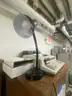 Rolling Library Book Cart and desk lamp - Lot 186