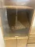 Entertainment Center and wooden book shelf - Lot 310