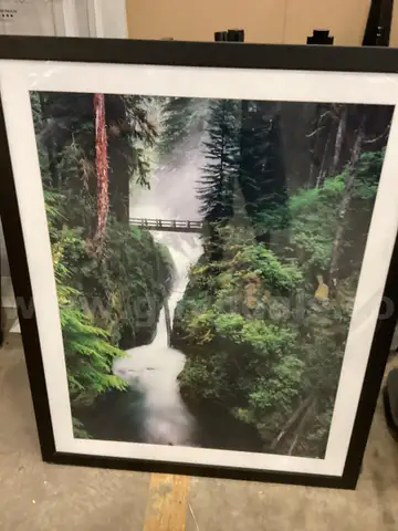 Custom Frame, Picture Included,