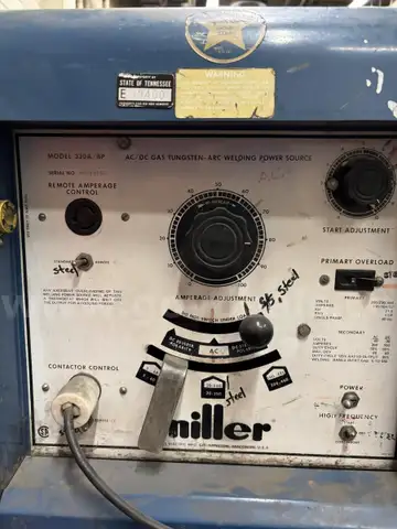 Miller Gas Tungsten Arc Welding Power Source