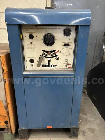 Miller Gas Tungsten Arc Welding Power Source