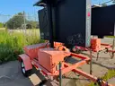 2012 ASC CMS-432-T TRAILER MOUNTED MESSAGE BOARD / 127062 - LOT22