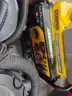 Various brands and sizes of generators and power washers (5)