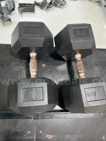 Dumbbell set 80-lbs