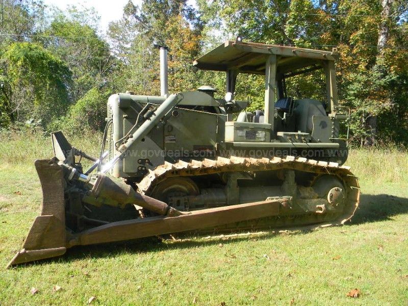 Caterpillar D7F Military Crawler Tractor Dozer | GovDeals