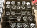 Lot of Various Ceramic Mugs, Water Glasses, Storage Trays, Etc.,