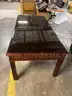 (1) Gianni Desk with Glass Top