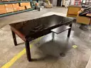(1) Gianni Desk with Glass Top