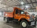 2003 International 7300 Dump Truck w/ Front Plow, Wing Plow, Brine System, and Spreader