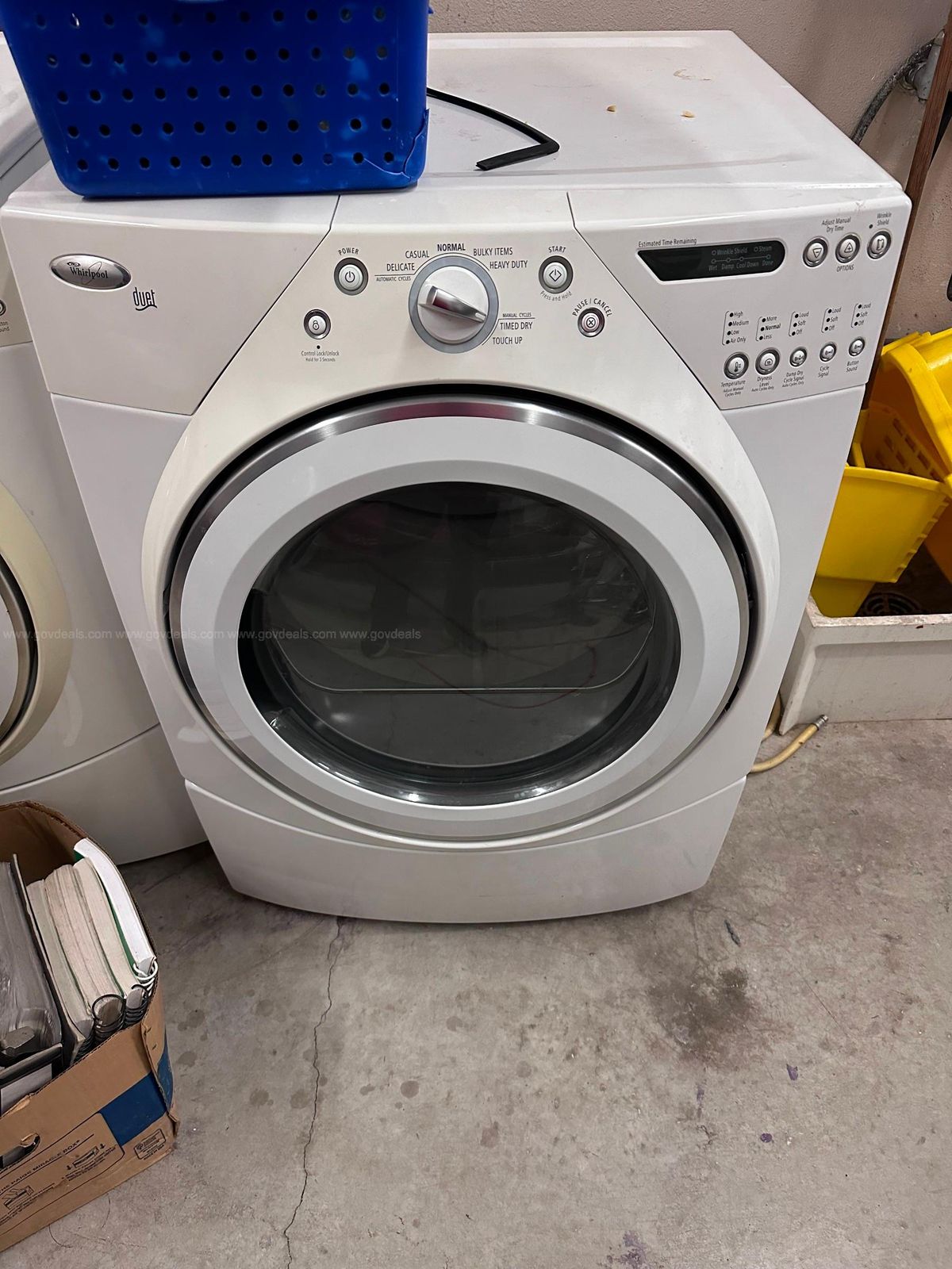 WHIRLPOOL FRONT LOADING WASHER AND DRYER | AllSurplus