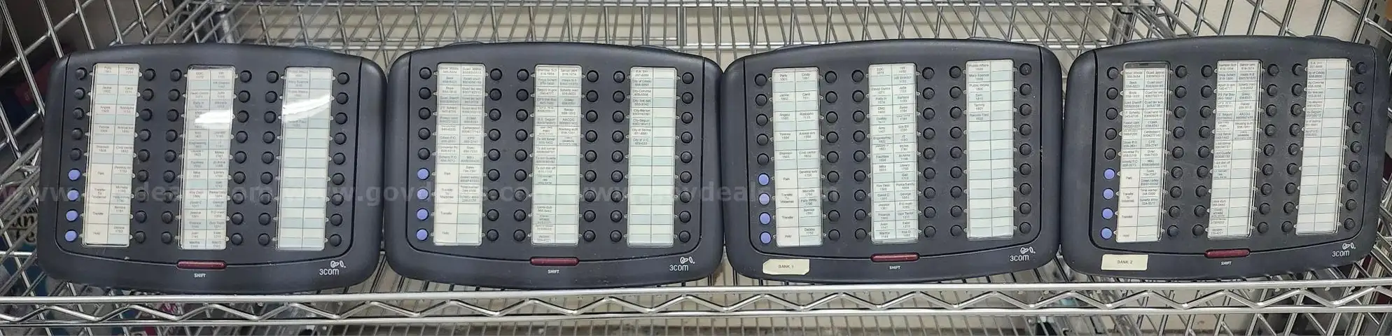 3COM Business Phones Lot of 4