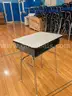 STUDENT DESKS - VARIOUS COLORS - ADJUSTABLE HEIGHT - LOT OF 73