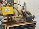 Coll-O-Crimp T-400 hydraulic hose press w/ dies