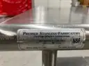 Stainless prep table