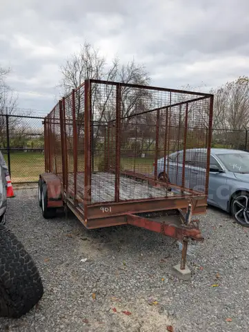 UTILITY TRAILER with Cage