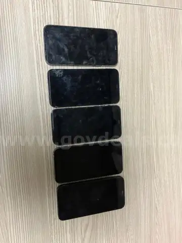 **Five (5) Unlocked Black Apple iPhone 12 (64gb)**