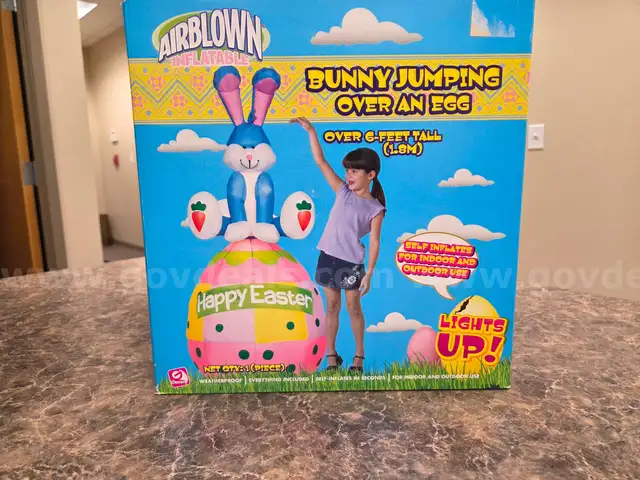 Inflatable bunny