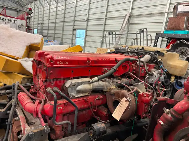 Cummings Engine Red