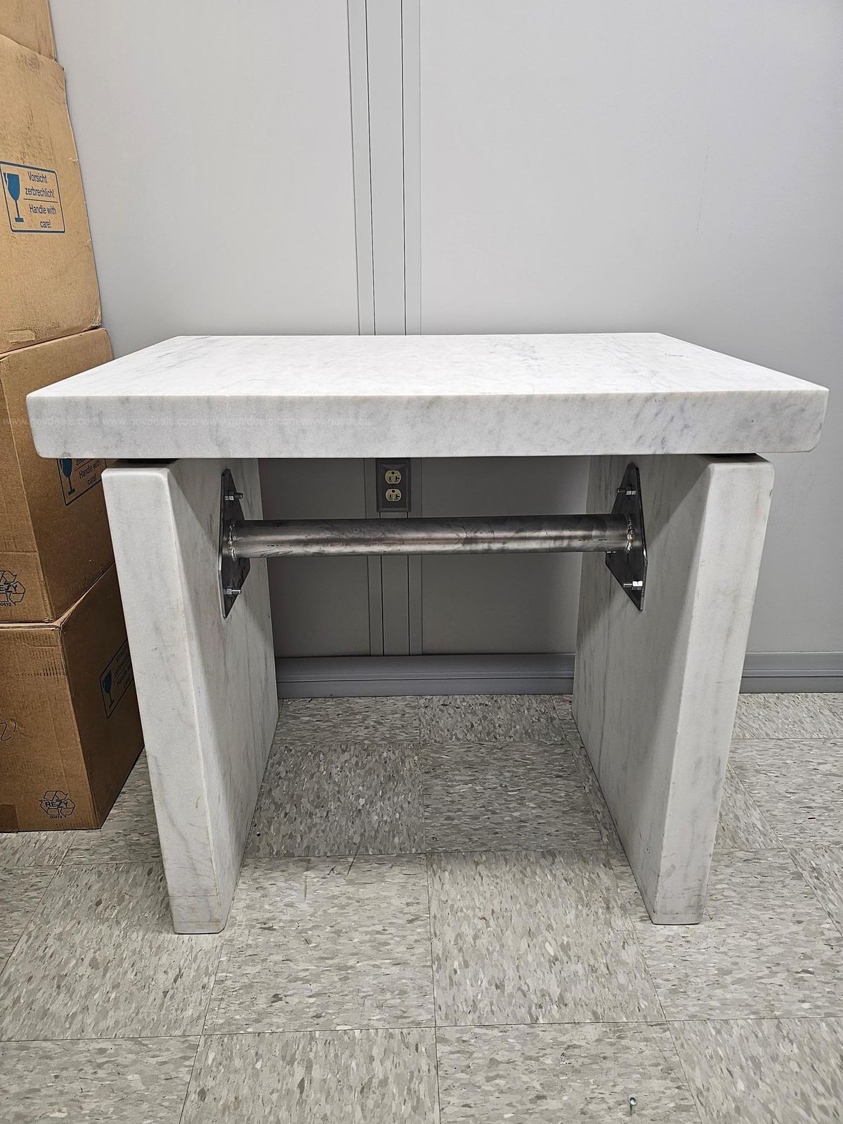 Balance Marble Table | AllSurplus