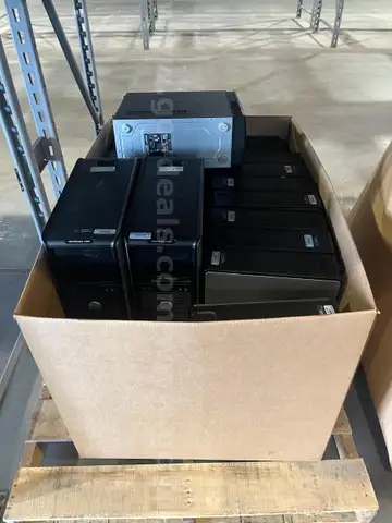BIN OF DESKTOPS