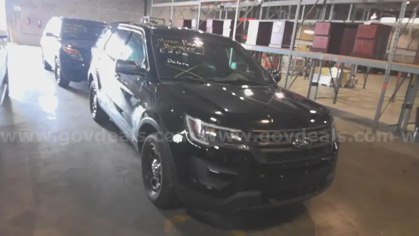 2018 FORD EXPLORER 4WD POLICE PURSUIT