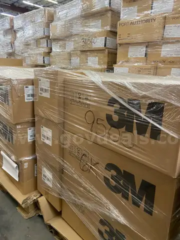 3M 9502 K95 MASKS   QTY-3 PALLETS