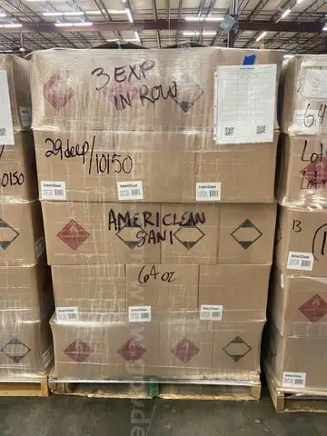 AMERICLEAN SANITIZER  64oz BOTTLES (3 PALLETS)