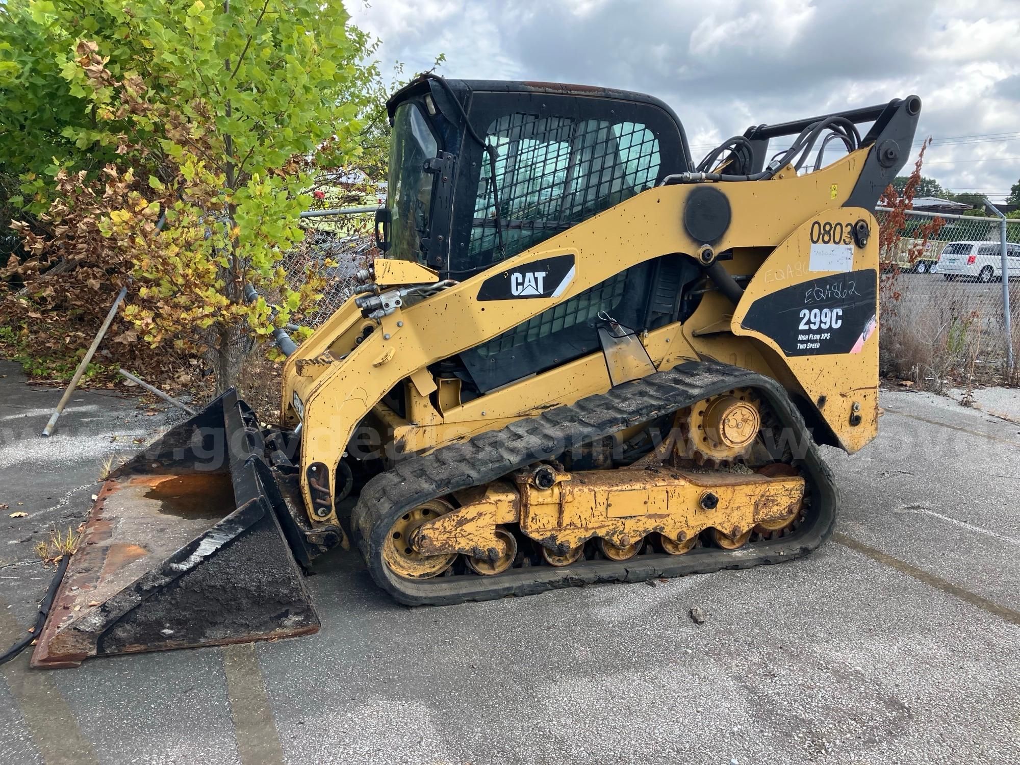 2010 CATERPILLAR 299C SKID STEER | GovDeals