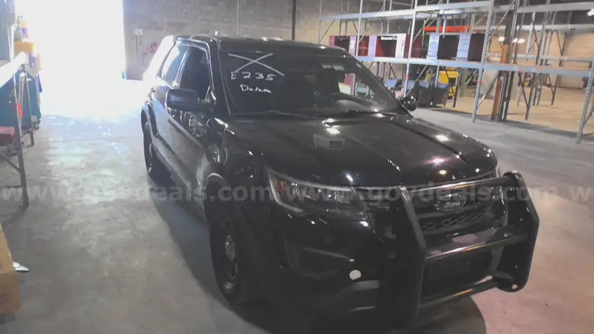 2018 FORD EXPLORER 4WD POLICE PURSUIT
