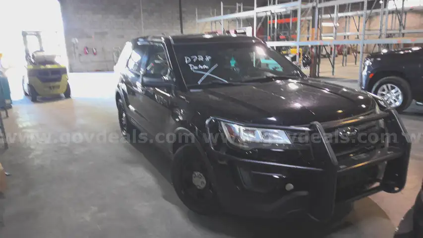 2016 FORD EXPLORER 4WD POLICE PURSUIT