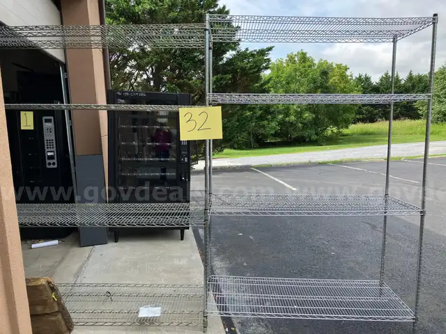 4X8 STAINLESS SHELVES QTY-2
