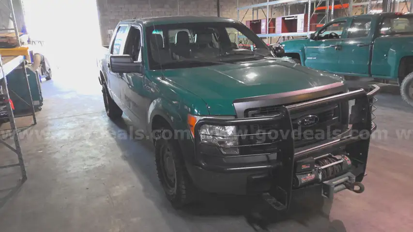 2013 FORD F150 4WD SUPER CREWCAB