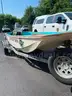 14&#x27; BOSTON WHALER W/MOTOR AND TRAILER