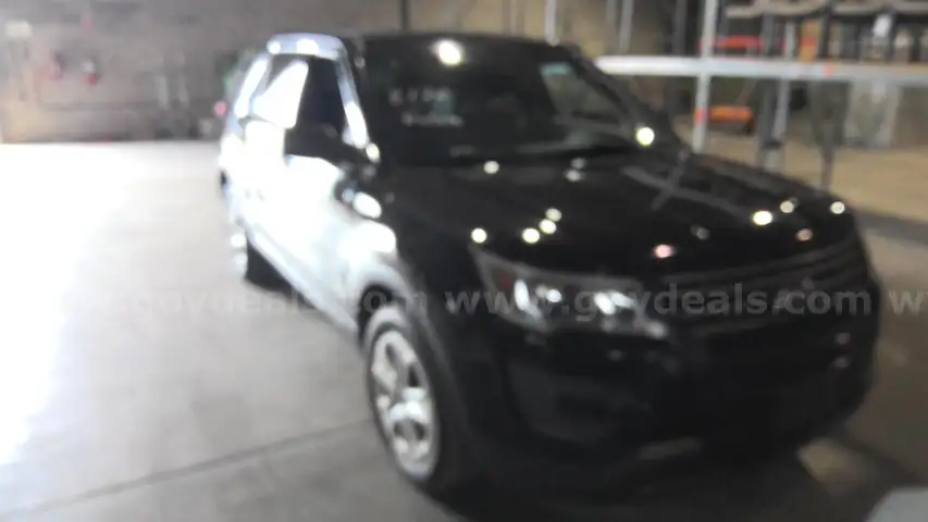 2017 FORD EXPLORER 4WD POLICE PURSUIT