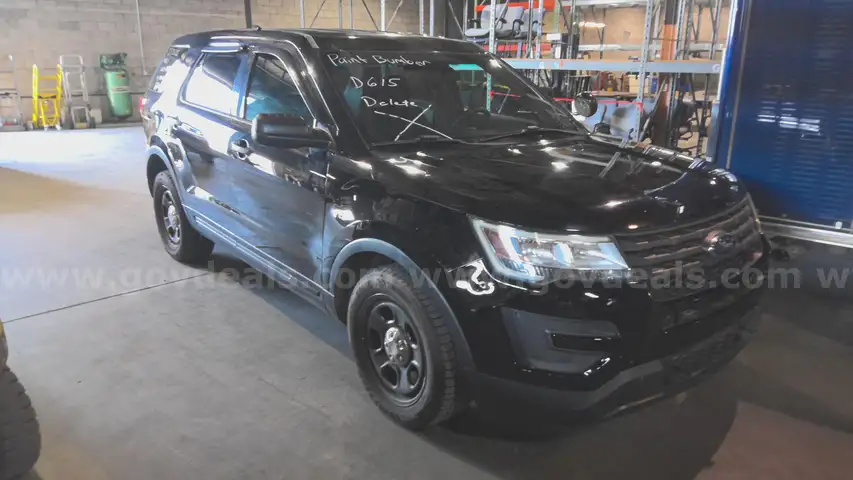 2016 FORD EXPLORER 4WD POLICE PURSUIT